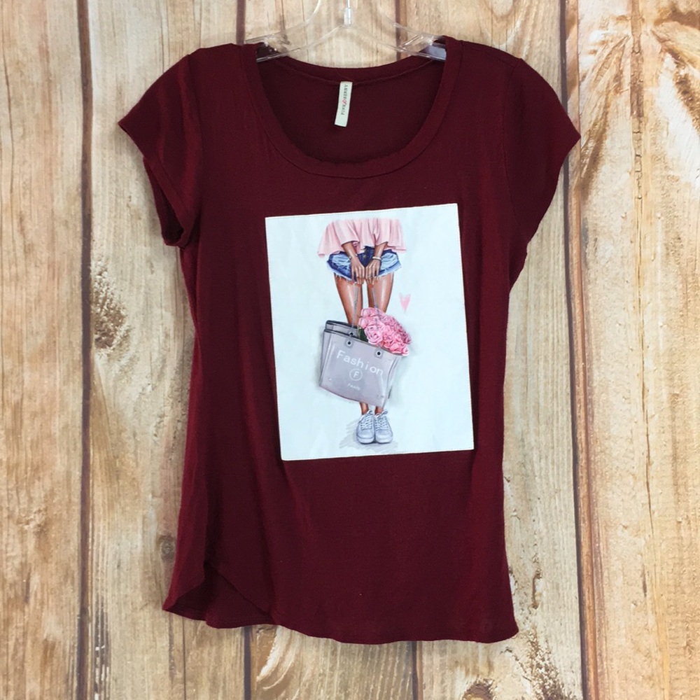 ➡️Pink Berry Tee Size Small